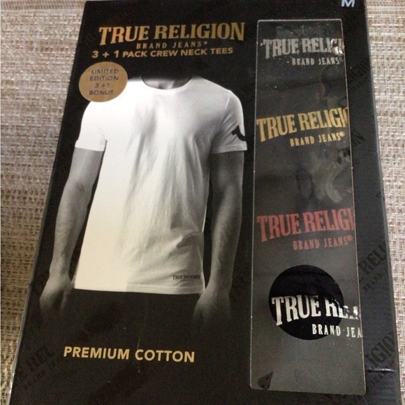 True Religion Other - True Religion Men’s Black Tees Size Large